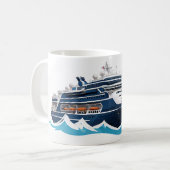 Mug Croisière à l'aventure (Devant gauche)