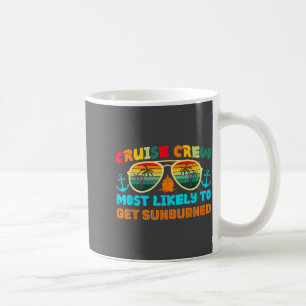 Mug Croisière de famille drôle 2025 le plus susceptibl