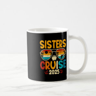 Mug Croisière de la sœur 2025 Voyage de vacances en fa