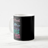 Mug Croisière de Spring Break Squad 2026 Vacances de F (Devant gauche)