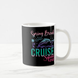 Mug Croisière de Spring Break Squad 2026 Vacances de F