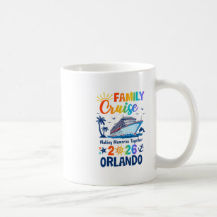 Mug Croisière de vacances en famille à Orlando 2026 Fa