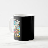 Mug Croisière drôle dans quelle direction vers le buff (Devant gauche)