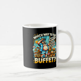 Mug Croisière drôle dans quelle direction vers le buff
