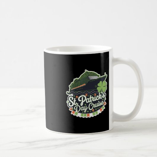 Mug Croisière du jour de la Saint-Patrick Croisière Sh (Droite)