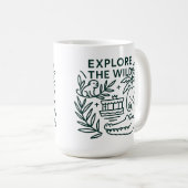 Mug Croisière en bateau Jungle, Parc à thème, Design m (Devant droit)