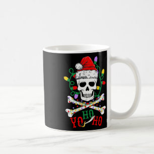 Mug Croisière en bateau pirate Yo S Ho Xmas Crâne Os c