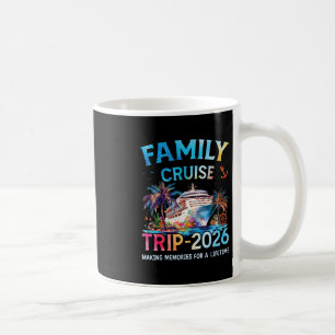 Mug Croisière en famille 2026 C'est une Vaca drôle ass