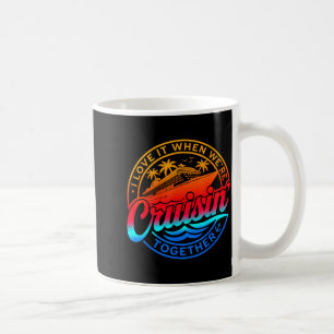 Mug Croisière en famille 2026 J'adore quand on croise
