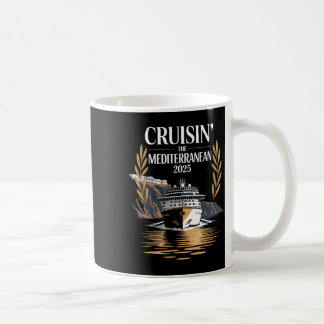 Mug Croisière en Méditerranée 2025 Voyage en bateau de