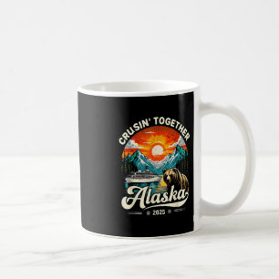 Mug Croisière ensemble Alaska 2025 Voyage en famille e