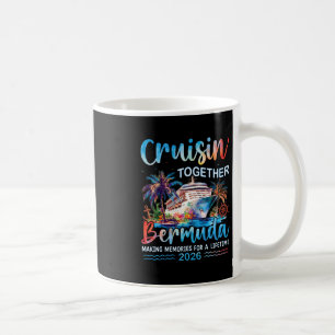 Mug Croisière ensemble aux Bermudes Vacances en famill