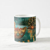 Mug Croisière festive de Noël Chow Chow (Devant droit)
