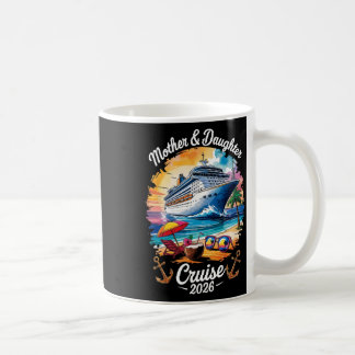 Mug Croisière mère-fille 2026 Voyage de vacances assor