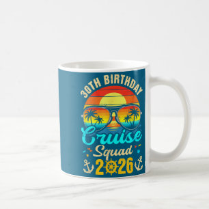 Mug Croisière pour les 30 ans d'anniversaire Équipe 20