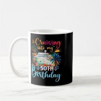 Mug Croisière pour mon 50e anniversaire Croisière fami