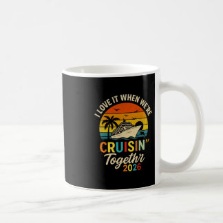 Mug Croisière Rétro 2026 Vacances en Croisière Ensembl