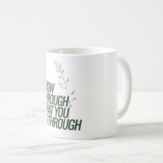 Mug Croissance (Devant droit)