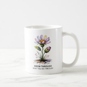 Mug Croissance À Travers Ce Que Vous Allez Par L'Inspi