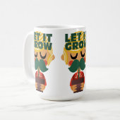 Mug Croissance de la moustache (Devant gauche)