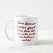 Mug Croissance du jardin (Gauche)
