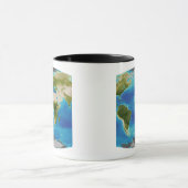 Mug Croissance plante moyenne de la Terre (Centre)