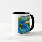 Mug Croissance plante moyenne de la Terre (Devant droit)