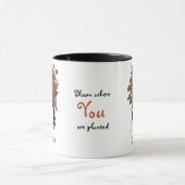 Mug Croissance radieuse : autonomisation féminine (Centre)