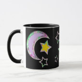 Mug Croissant de lune et étoiles (Gauche)