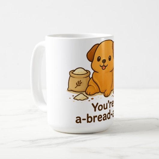 Mug Croissant Dog (Devant gauche)