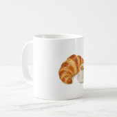 Mug Croissant et espresso (Devant gauche)