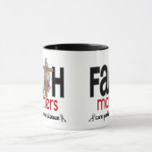 Mug Croix 1 de sujets de foi de la maladie de (Centre)