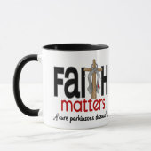 Mug Croix 1 de sujets de foi de la maladie de (Gauche)