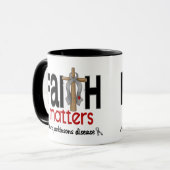 Mug Croix 1 de sujets de foi de la maladie de (Devant gauche)