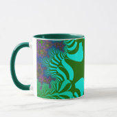 Mug Croix arc en ciel verte (Gauche)