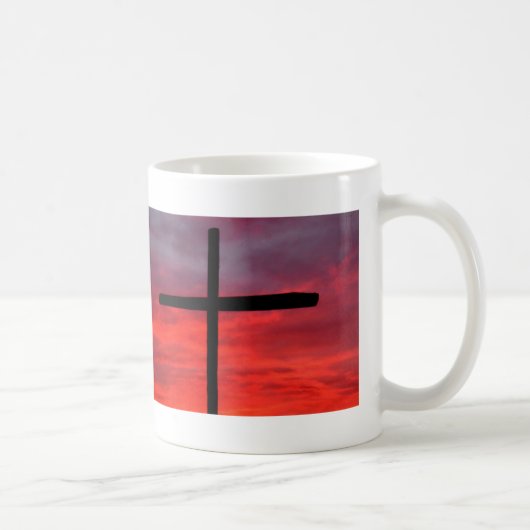 Mug Croix au lever de soleil (Droite)
