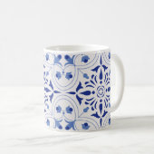 Mug Croix Azure Bloom (Devant droit)