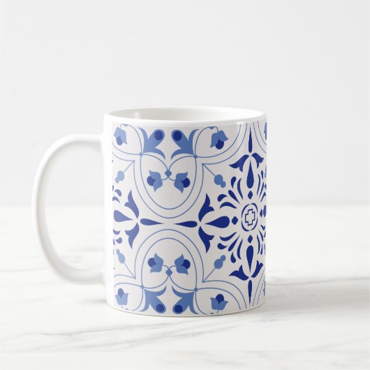 Mug Croix Azure Bloom (Gauche)