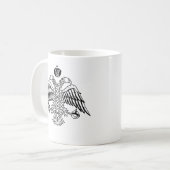 Mug Croix bizantine et Eagle (Devant gauche)