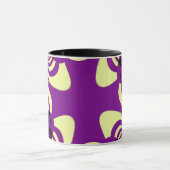 Mug Croix blanc cassé et violet (Centre)