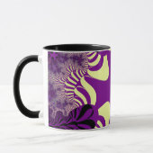 Mug Croix blanc cassé et violet (Gauche)
