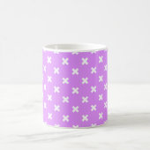 Mug Croix blanches sur lilas (Centre)