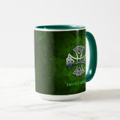 Mug Croix celtique personnalisée (Devant droit)