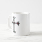 Mug Croix chrétienne (Devant gauche)