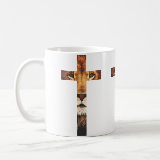 Mug Croix chrétienne (Gauche)