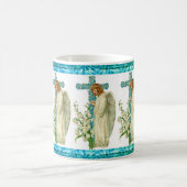 Mug Croix chrétienne bleue (Centre)