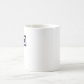 Mug Croix chrétienne bleue différentes variantes (Centre)