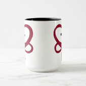 Mug Croix chrétienne de l'infini (Centre)