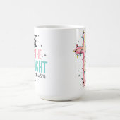 Mug Croix chrétienne de Noël "Soyez la Lumière" (Centre)