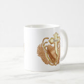 Mug Croix chrétienne des mains en prière (Devant droit)